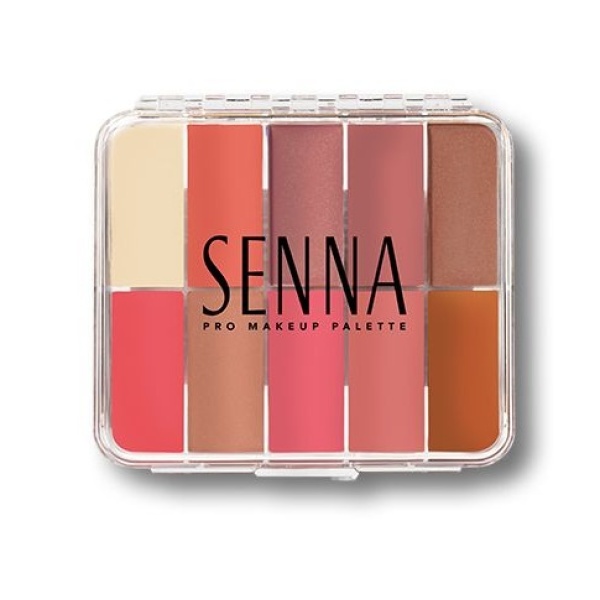 SENNA Slipcover® Cream to Powder Cheeky Blush Palette Matte & Glow 2
