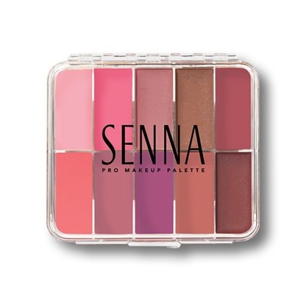 SENNA Slipcover® Cream to Powder Cheeky Blush Palette Matte & Glow 1