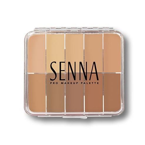 SENNA Slipcover® Cream to Powder Foundation Palette Light - Medium