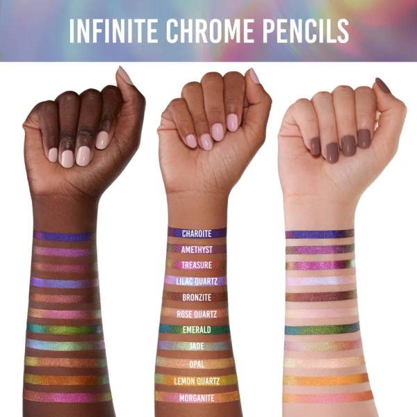 Chrome Pencil Swatches Chrome Pencil Swatches