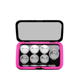 Pro Travel Makeup Case with Mirror - Pink