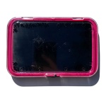 Pro Travel Makeup Case Clear Lid - Pink