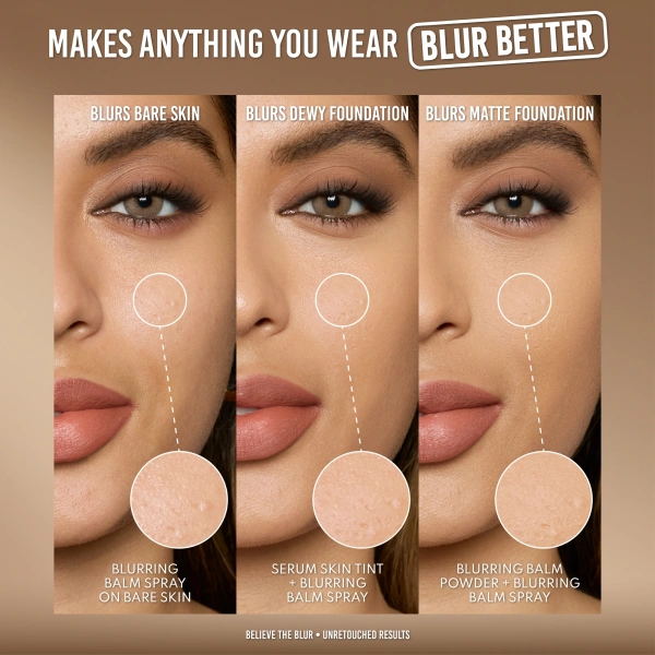 Yummy Skin Liquid Blurring Balm Mattifying Setting Spray Yummy Skin Liquid Blurring Balm Mattifying Setting Spray